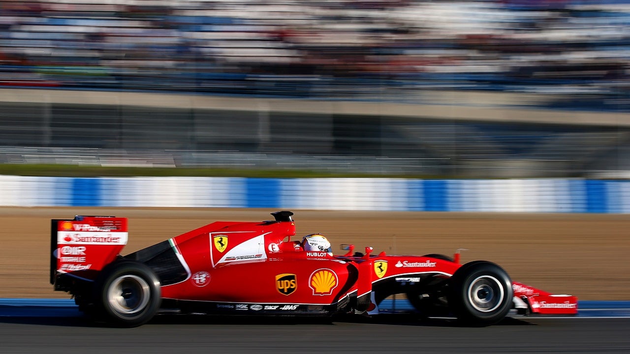Ferrari's Vettel tops opening day in Jerez; McLaren hits early trouble